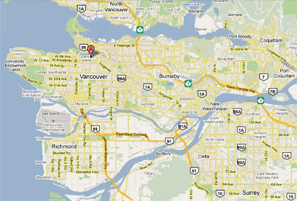 Vancouver Tutoring Map