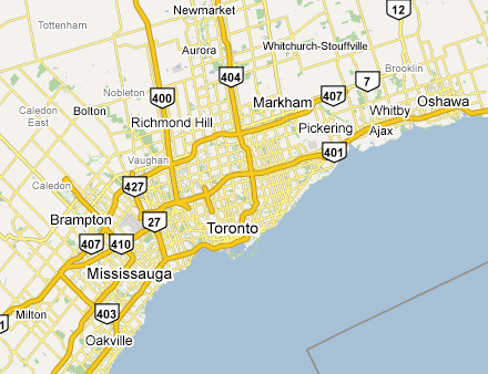 Toronto Tutoring Map